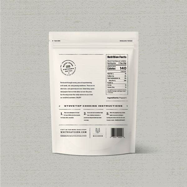 White Cat Corn - 48oz Bag